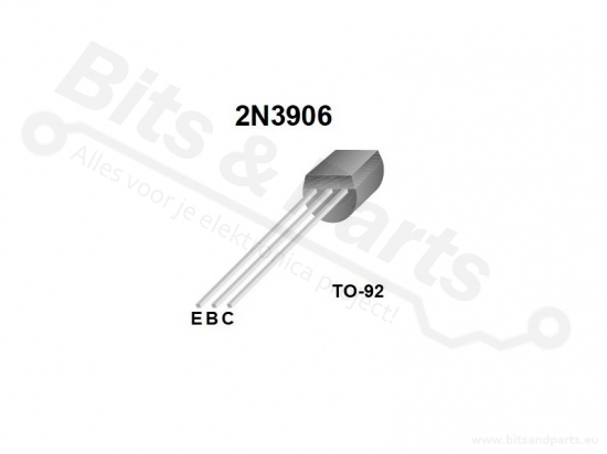 Transistor 2N3906 PNP 200mA 40V